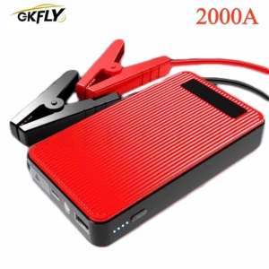 GKFLY 2000A 3000A 4000A Car Jump Starter Big Power Bank Car Battery Booster 12V Car Starting Device for Petrol  6.0L Diesel 5.0L - AliExpress 34 - Color : 2000A Red - Ships From : spain
