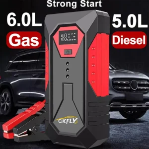 GKFLY 2000A/3000A/4000A Car Jump Starter Power Bank Petrol Diesel Car Battery Charger Starting For Auto Battery Booster - AliExpress 34 - Color : 3000A M43 Gray - Ships From : spain