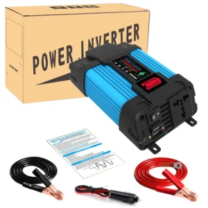 Car Inverter DC12V To AC 110V/220V  6000W Portable Power Bank Multifunctional Universal Socket Onboard Converter Solar Inverter - AliExpress 34 - Color Name : 12V TO 110V