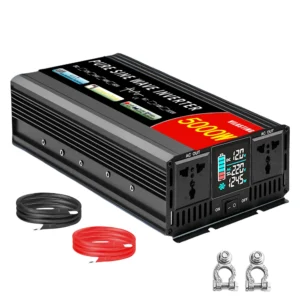 VILASTING Pure Sine Wave Inverter 12V/24V 220V 1000W 1600W 3000W 4000W 5000W  DC To AC Power Converter Car Solar Inverter - Color Name : 24V 220V 5000W