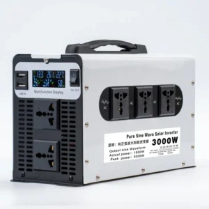Inverter  Pure Sine Wave 3000W 5000W 6000W DC 12V 24V 48V 60V 7 To AC 110V 220V Converter RV Vehicle Solar Inverters - AliExpress 13 - Color : 3000W - Output Voltage : 220V - Input Voltage : 60V