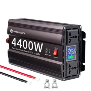 Pure Sine Wave Inverter 12V 220V 2000W/3000W/4400W/5500W DC to AC Converter Car Power Solar Inverter with Fast Charging USB C - AliExpress 34 - Color Name : 4400W 12V 220V