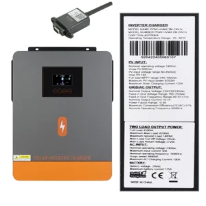 PowMr 10.2KW 6.2KW 48V Solar Hybrid Inverter 4.2KW 3.2KW 24V  Off Grid Inverter Pure Sine Wave MPPT Solar Controller For Battery - AliExpress 44 - Color : 4.2KW 24V with WIFI - Ships From : france