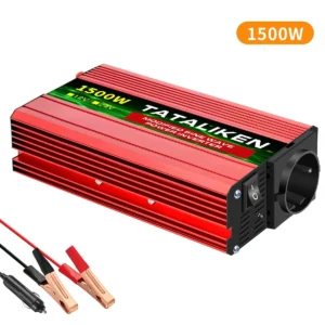 600W 1500W 2500W 3000W Modified Sine Wave Inverter 12V DC to AC 220V with voltage display - AliExpress 34 - Color Name : 12V1500W50HZ EU