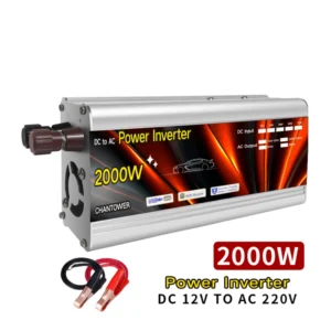 Inverter 12v 220v Solar Inverter 500W 1000W 1500W 2000W Portable Voltage Transformer Auto Charger Converter Car Power Inverter - AliExpress 34 - Color Name : 2000W 12V