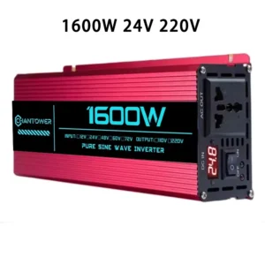 Pure Sine Wave Inverter 12V 220V 24V 1000W 1600W 3000W 4000W 5000W 6000W DC To AC Power Converter Charger Car Solar Inverter - AliExpress 34 - Color Name : 1600W 24V 220V