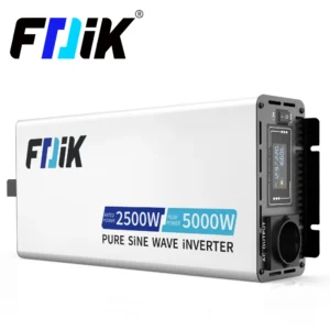 FDIK 24V 5000W Inverter Pure Sine Wave Inverter 24V 220V With Color Screen Display Solar Power Converter For Camping And RV - AliExpress 13 - Color : 24V 50000W - Ships From : Poland
