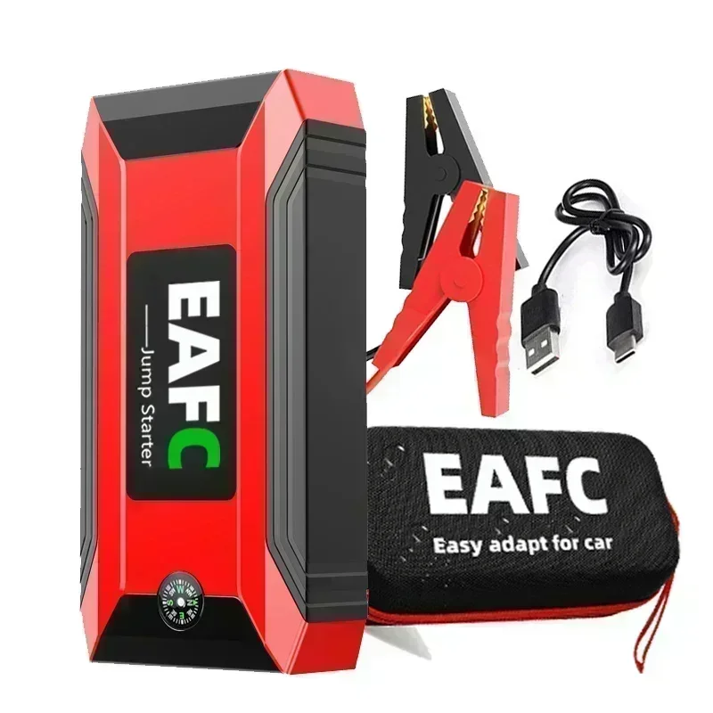 EAFC 12V Car Jump Starter Power Bank Portable Car Battery Booster ChargerStarting Device Auto Emergency Start-up Lighting - AliExpress 34 - Color : 1200A red with box - Ships From : UNITED KINGDOM