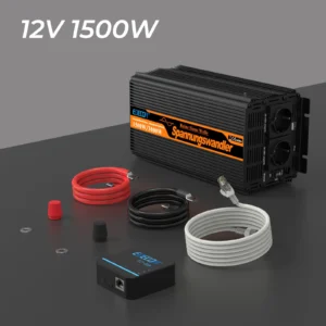 EDECOA 1500W 2000W 2500W 3500W 12V to 220V 230V Off Grid Pure Sine Wave Inverter Car Inverter Transformer Voltage Converter - AliExpress 13 - Color : 12V 1500W - Socket Type : Europe - Input Voltage : 12V - Output Voltage : 230V - Ships From : GERMANY