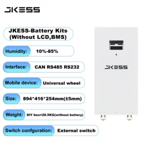 JKESS DIY Wheel Design Battery Box for 280AH-320AH LiFePO4, DIY Solar Energy Storage, Poland Warehouse Delivery, No Battery - AliExpress 44 - Color : JKESS-Battery Kits - Ships From : Poland