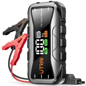 UTRAI  27000mAh Car Jump Starter Power Bank 6000A Car Booster Auto Emergency Starting Device Jump Start for Petrol Diesel - AliExpress 34 - Color : 6000A Jump starter - Ships From : france