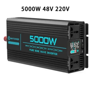 Pure Sine Wave Inverter DC 48V/72V to AC 220V 1000W 1600W 3000W 4000W 5000W 6000W LCD Display Power Converter Car Solar Inverter - AliExpress 34 - Color Name : 5000W 48V 220V