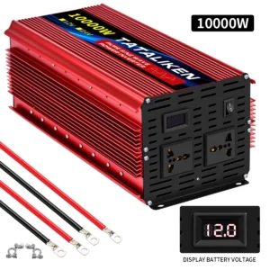 Inverter Pure Sine Wave 12V/24V To 220V/110V 50/60HZ Transforme Power Converter dc to ac Solar Inverters With LED Display - AliExpress 13 - Color : 10000W - Color : 7000W - Input Voltage : 12V60HZ - Output Voltage : 110V - Ships From : China Mainland