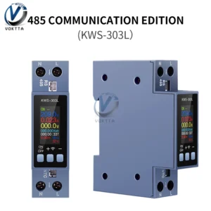 KWS-303 0.96 Inch TFT Color Screen 8-in-1 Multi-function AC Meter Voltage Current Tester WiFi Power Meter AC 85~290V 0~40A - AliExpress 1420 - Color : 485