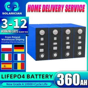 EU US STOCK Grade A 3.2V 360Ah LiFePO4 Battery 10000+ Cycles Brand New for Camping RV Boat Yacht Golf Carts Forklift Solar Cells - AliExpress 44 - Color : 4PCS - Ships From : United States
