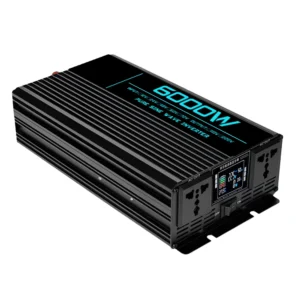Pure Sine Wave Inverter 12V/24V 220V 1000W 2000W 3000W 4000W 5000W 6000W DC To ACPower Converter Charger LCD  Car Solar Inverter - Color Name : 24V 220V 6000W