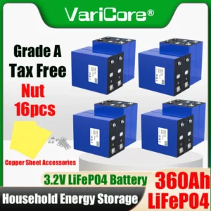 10000Cycles 3.2V 360Ah LiFePO4 Battery Lithium Iron Phosphate for 12v 24v Golf Cart Campers Golf Cart Yacht Grade A Tax Free - AliExpress 44 - Color : 16pcs 3.2V 360Ah