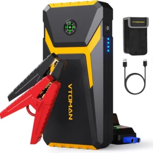 VTOMAN V6 Pro Car Jump Starter Power Bank 2000A Car Battery Charger Auto Emergency Booster Starting Device Jump Starter - AliExpress 34 - Color : V6 Pro-YE - Ships From : Poland