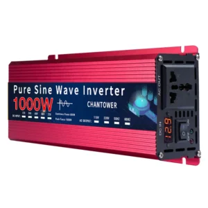 Pure Sine Wave Inverter 12V 220V 1000W-5000W DC 12v To AC 220v Power Supply Converter Car Solar Inverter - Color : 1000W  12V