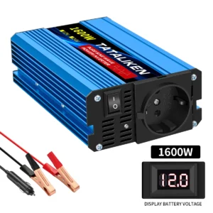 Inverter Pure Sine Wave Power Inverter 10000W DC 12V to AC 220V/230V Converter LED Display and EU Socket - AliExpress 34 - Color Name : 12V 1600W 220V EU - Ships From : spain