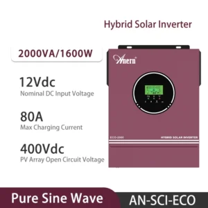 Anern 6.2KW 4.2KW 3KW 1.6KW Hybrid Inverter Off Grid Dual AC Output MPPT 120A on Grid Solar Inverter 48V 24V 12V 230V PV 500Vdc - AliExpress 13 - Color : 1600W 12V NO WIFI - Output Voltage : 220-240V - Ships From : brazil