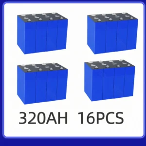 Lifepo4 batterie 320AH 3.2V flambant neuf 8000 Cycles Batteries rechargeables bricolage 12V 24V 48V RV EV bateau voiturette de G - AliExpress 44 - Color : Grade A 320Ah -16pcs - Ships From : Poland