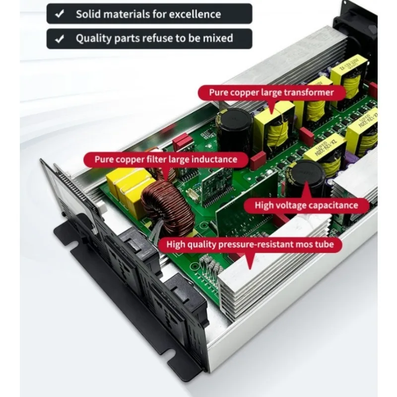 Pure Sine Wave Inverter DC 12v/24v/48v/60v/72v To AC 110v/220v 6000W 5000W 4000W 3000W 1600W Converter Car Solar Power Inverter - AliExpress 13 - Input Voltage : 60V - Output Voltage : 220V 60Hz - Image 3