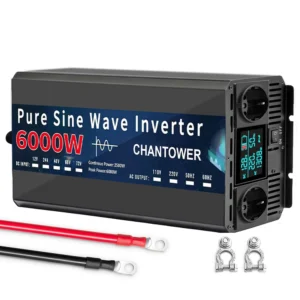 Pure Sine Wave Inverter 12V 220V 24V 1000W 1600W 3000W 4000W 5000W 6000W DC To AC Power Converter Charger Car Solar Inverter - AliExpress 34 - Color Name : 12V 220V 6000W