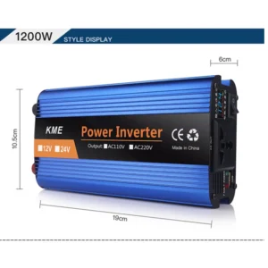 500W 1200W 1600W 2400W 12V 24V 36V 48V 60V to 220V Single Digital Display Smart Power Car Inverter Power Converter - AliExpress 13 - Color : 1200W - Output Voltage : 48V-220V