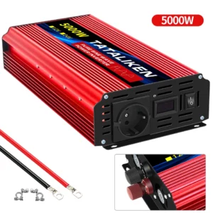 Inverter Pure Sine Wave Power Inverter 10000W DC 12V to AC 220V/230V Converter LED Display and EU Socket - AliExpress 34 - Color Name : 12V 5000W 220V EU - Ships From : Poland
