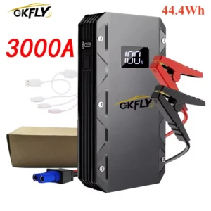 GKFLY 3000A 5000A 9000A Car Jump Starter Power Bank Portable 12V Starting Device Power Car Battery Booster Buster for 10.0L 8.0L - AliExpress 34 - Color : Updated 3000A - Ships From : United States