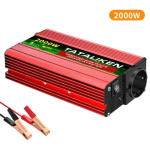600W 1500W 2500W 3000W Modified Sine Wave Inverter 12V DC to AC 220V with voltage display - AliExpress 34 - Color Name : 12V2000W50HZ EU