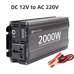 Pure Sine Wave Inverter DC 12v/24v To AC 110v/220v 5500W 5000W 4400/4000W 3000W 2000W Voltage Converter Car Solar Power Inverter - AliExpress 13 - Color : 2000W - Color : 5000W - Input Voltage : 60V - Output Voltage : 220V 50Hz