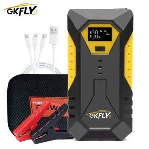 GKFLY Portable Car Jump Starter 2000A/3000A/4000A Power Bank Car Booster Charger 12V Starting Device Petrol Diesel - AliExpress 34 - Color : 3000A M43 Yellow - Ships From : Poland