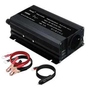 Pure Sine Wave Inverter DC 12V to AC 220V 230V 1500W/2200W/2600W Voltage Transfer Converter Universal EU Socket Auto Accessories - AliExpress 34 - Color Name : 1000W EU 50Hz
