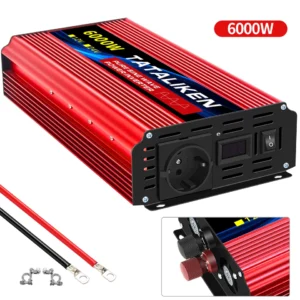 Inverter Pure Sine Wave Power Inverter 10000W DC 12V to AC 220V/230V Converter LED Display and EU Socket - AliExpress 34 - Color Name : 12V 6000W 220V EU - Ships From : Poland